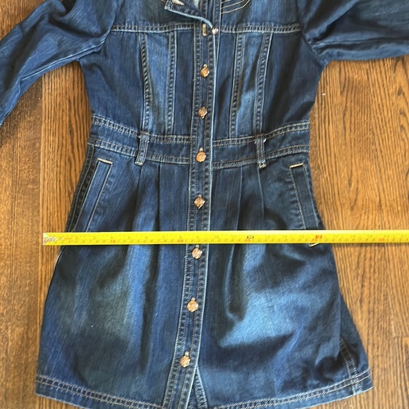 Five Plus Denim Button Up Dressl - Picture 15 of 15